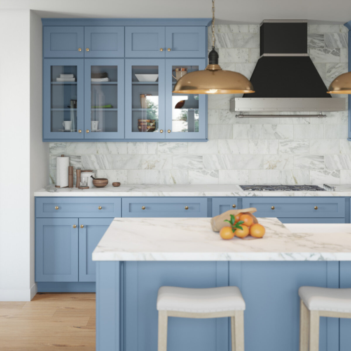 XTerra Blue Shaker Forevermark Cabinetry