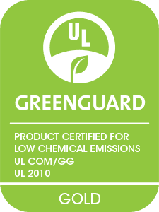 A green and white logo for greenguard