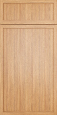 A close up of the wood grain on a door.