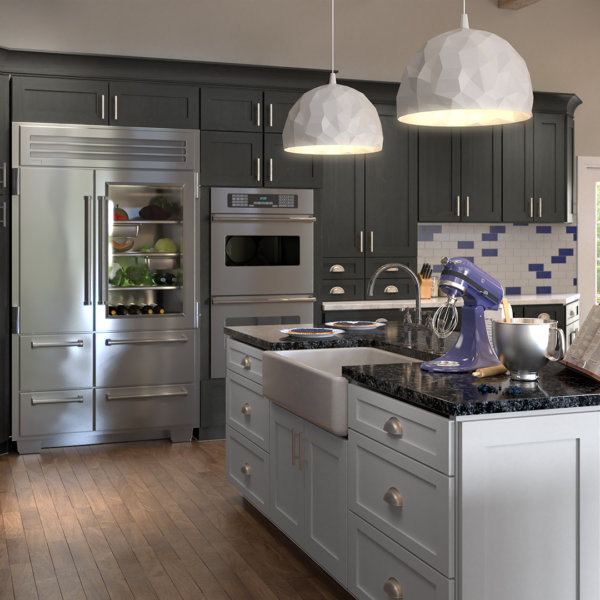 Lait Grey Shaker Forevermark Cabinetry